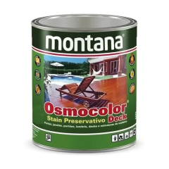 MONTANA OSMOCOLOR 0,9L CASTANHO UV DECK