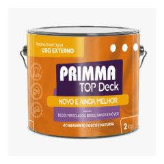PRIMMA TOPDECK VERNIZ NATURAL FOSCO 2KG