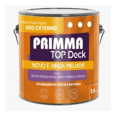 PRIMMA TOPDECK VERNIZ NATURAL FOSCO 3,6KG