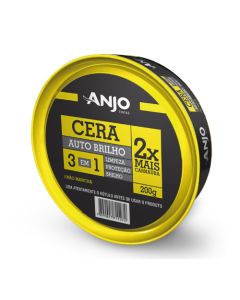 ANJO CERA AUTO BRILHO 3 EM 1 200GR