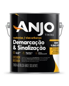 ANJO DEMARCA&Ccedil;&Atilde;O & SINALIZA&Ccedil;&Atilde;O 3,6L AMARELO