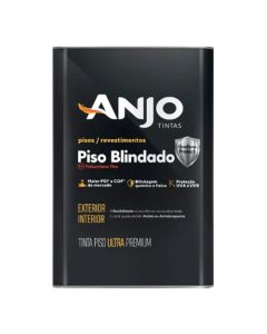 ANJO PISO BLINDADO 16L CINZA CLARO