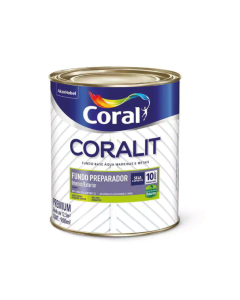 CORAL CORALIT FUNDO BASE AGUA 0,9L BRANCO