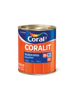 CORAL CORALIT SECAGEM RAPIDA 0,9L PLATINA
