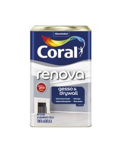 CORAL RENOVA GESSO & DRYWALL 18L