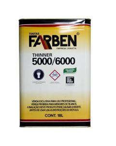 FARBEN THINNER 6000 18L