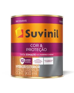 SUVINIL ESMALTE COR & PROTE&Ccedil;&Atilde;O BRILHANTE 0,9L VERMELHO